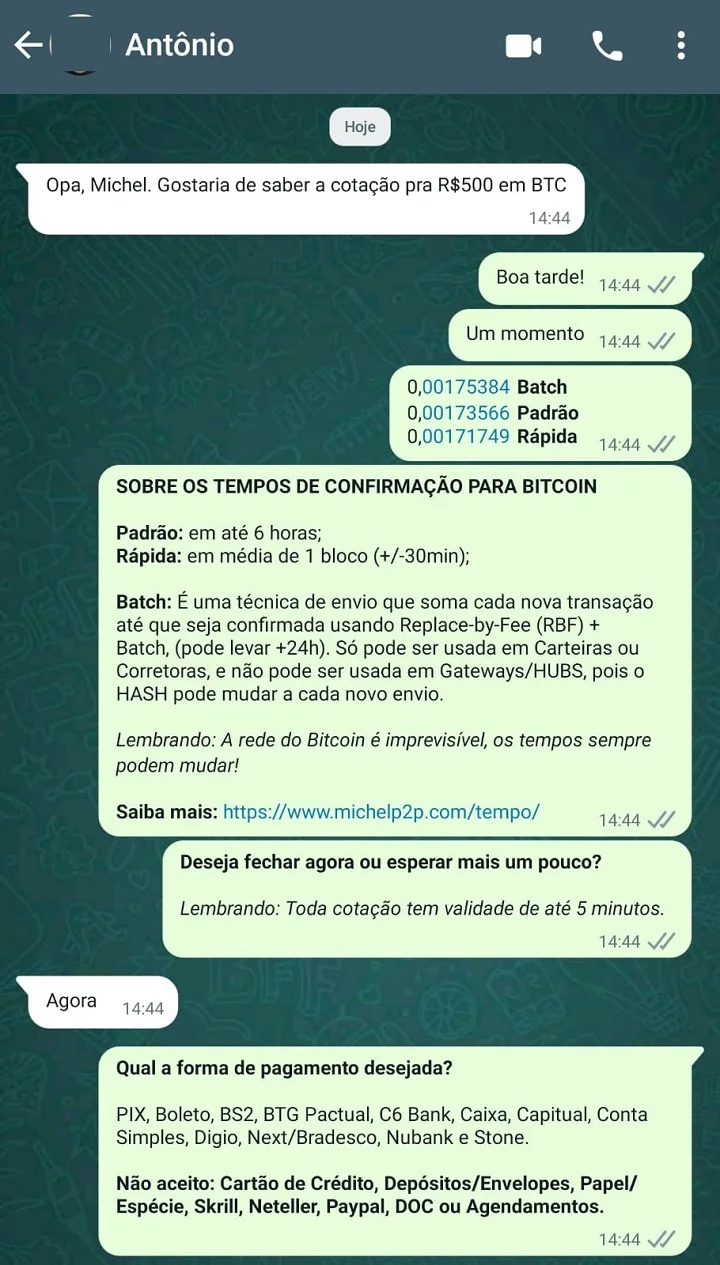Como comprar Bitcoin e Altcoins com Michel P2P – Michel P2P